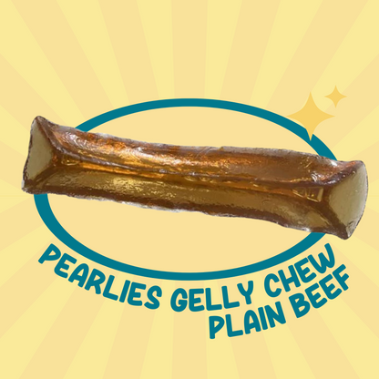 Pearlies Gelly Chew - Plain Beef